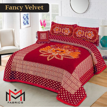 4Pc Fancy Velvet