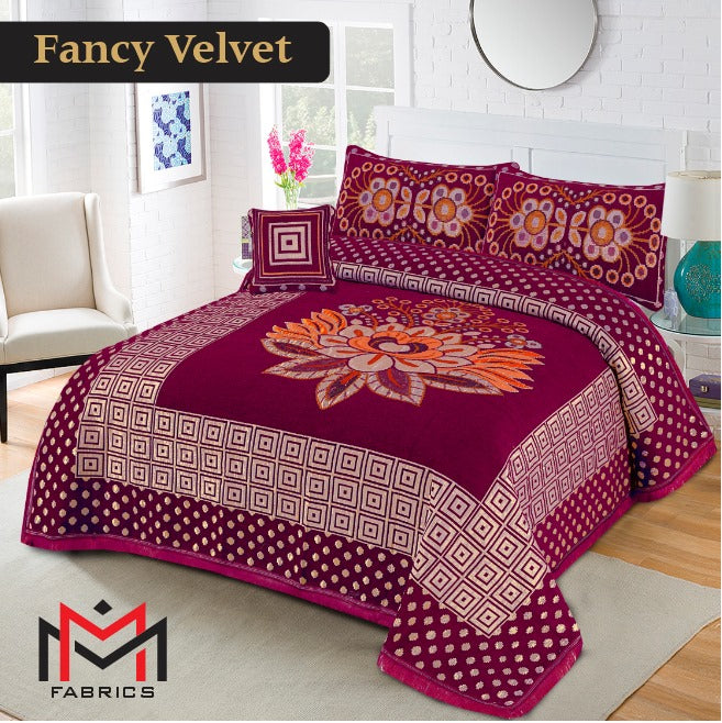 4Pc Fancy Velvet