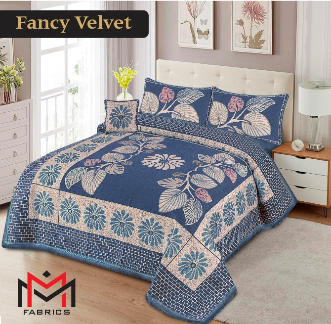 4Pc Fancy Velvet